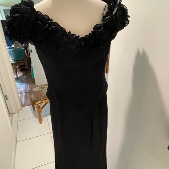 Jovani Black Dress with Unique Detailing - Picture 7 of 9